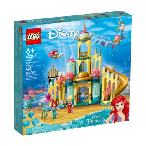 레고 디즈니 43207 에리얼의 바닷속 궁전